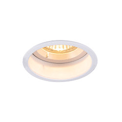 Ceiling recessed luminaire HORN GU10, 25W, blower door tested, white