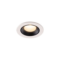 LED Ceiling recessed luminaire NUMINOS� XS, 3000K, 55�, white/black