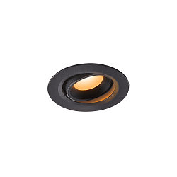LED Ceiling recessed luminaire NUMINOS� MOVE XS, 2700K, 55�, black