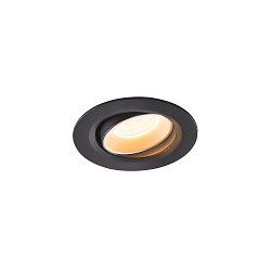 LED Ceiling recessed luminaire NUMINOS� MOVE XS, 3000K, 20�, black/white