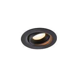LED Ceiling recessed luminaire NUMINOS� MOVE XS, 3000K, 55�, black
