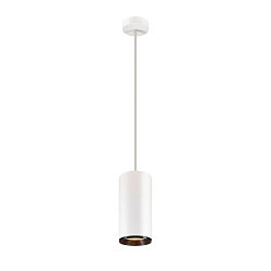 LED Pendant luminaire NUMINOS� XL PHASE, 36W, 2700K, 60�, white / black