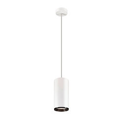 LED Pendant luminaire NUMINOS� XL PHASE, 36W, 4000K, 36�, white / black