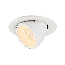LED Ceiling recessed luminaire NUMINOS� GIMBLE S, 3000K, 55�, white