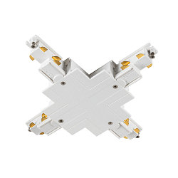 3-phase X-connector S-TRACK PHASE & DALI built-in version, DALI controllable, white