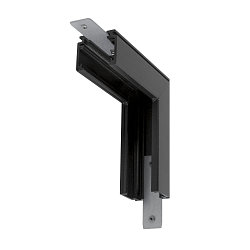 L-connector TRACK 48V standard, mechanical, Stereo, black
