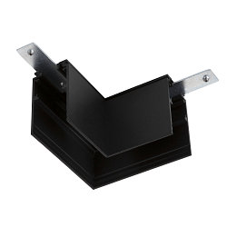 L-connector TRACK 48V mechanical, right, low, black