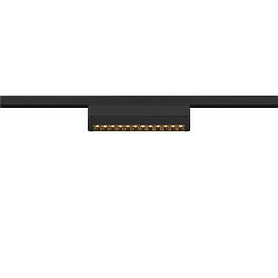 track spot IN-LINE 24 TRACK 48V DARKLIGHT REFLECTOR Move DALI IP20, black dimmable