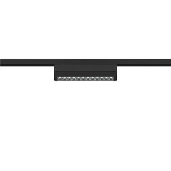 track spot IN-LINE 24 DALI MOVE 48V - DARKLIGHT REFLECTOR swivelling, DALI controllable IP20, black dimmable