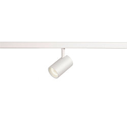 track spot NUMINOS� XS 48V DALI 2 40� swivelling, for VDU workstation, DALI controllable IP20, white matt dimmable