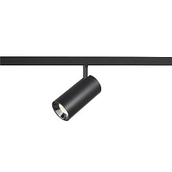 track spot NUMINOS� XS 48V DALI 2 20� swivelling, for VDU workstation, DALI controllable IP20, black matt dimmable