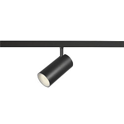 track spot NUMINOS� XS 48V DALI 2 40� swivelling, for VDU workstation, DALI controllable IP20, black matt dimmable
