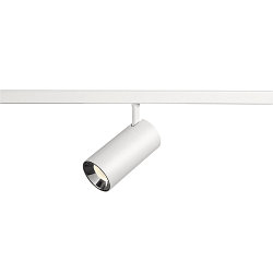 track spot NUMINOS� XS 48V DALI 2 40� swivelling, for VDU workstation, DALI controllable IP20, white matt dimmable