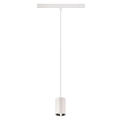 pendant luminaire NUMINOS� XS 48V DALI 2 40� for VDU workstation, DALI controllable IP20, white matt dimmable