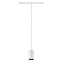 pendant luminaire NUMINOS� XS 48V 55� for VDU workstation, DALI controllable IP20, white matt dimmable
