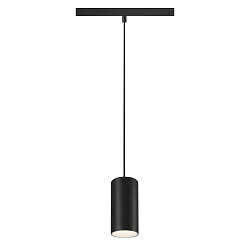 pendant luminaire NUMINOS� S 48V DALI 2 55� for VDU workstation, DALI controllable IP20, black matt dimmable