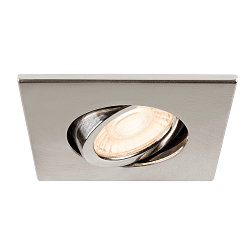 cover UNIVERSAL DOWNLIGHT IP20 square, swivelling, chrome