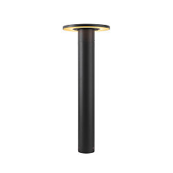 outdoor floor lamp I-RING round, switchable, with diffuser, cardanic swivelling IP65, anthracite 