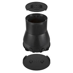 recessed housing DASAR� L, black