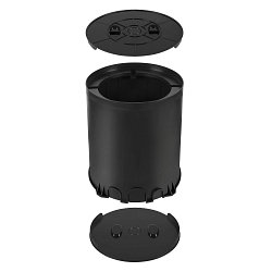 recessed housing DASAR� XL, black