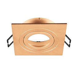 recessed ceiling ring NEW TRIA� 75 square, rose gold