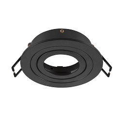 recessed ceiling ring NEW TRIA� 75 round, black