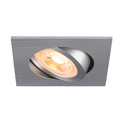 ceiling recessed luminaire NEW TRIA� 68 square GU10 IP20, aluminium