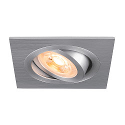ceiling recessed luminaire NEW TRIA� 75 square GU10 IP20, aluminium
