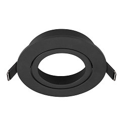 recessed ceiling ring NEW TRIA� 95 round, black