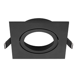 recessed ceiling ring NEW TRIA� 95 square, black