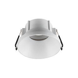 recessed ceiling ring NEW TRIA� 75 round, low, white