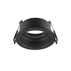 recessed ceiling ring NEW TRIA� 68 round, low, black