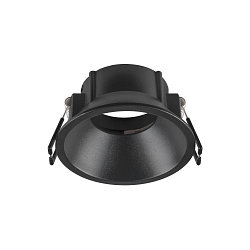 recessed ceiling ring NEW TRIA� 75 round, low, black