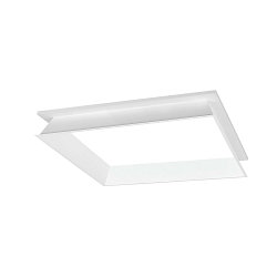 mounting frame PANEL 595 P / 600 V recessed, white, lacquered