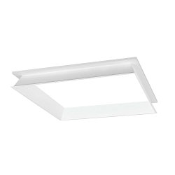 mounting frame PANEL 625 P / 625 V recessed, white, lacquered