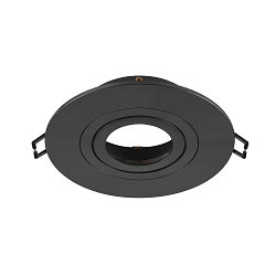 recessed ceiling ring NEW TRIA� 75 XL round, black