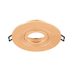 recessed ceiling ring NEW TRIA� 75 XL round, rose gold
