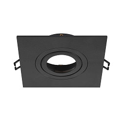 recessed ceiling ring NEW TRIA� 75 XL square, black