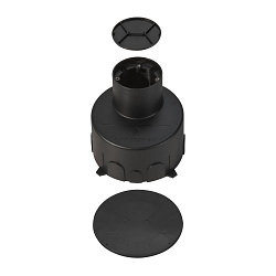 recessed housing DASAR� S, black