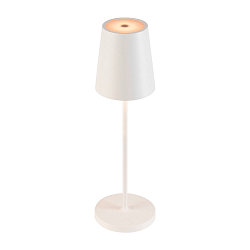 battery table lamp VINOLINA TWO IP65, white dimmable