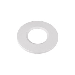cover UNIVERSAL DOWNLIGHT IP65 round, rigid, closed, airtight, white