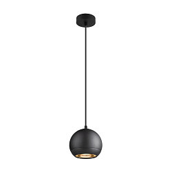 pendant luminaire LIGHT EYE� 150 GU10 IP20, black dimmable