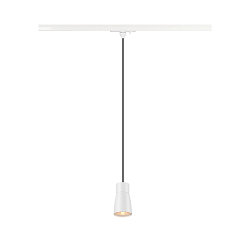 1-phase pendant luminaire PURI 2.0 - DOME half round GU10 IP20, white dimmable