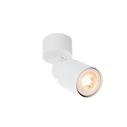 wall and ceiling luminaire PURI 2.0 - TUBE GU10 IP20, white dimmable