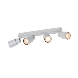 wall and ceiling luminaire PURI 2.0 - TUBE 4 flames, long GU10 IP20, grey dimmable