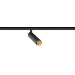 track spot GRIP! S 48V DALI swivelling, for VDU workstation, DALI controllable IP20, black dimmable