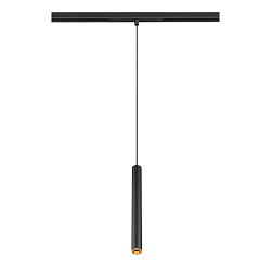 pendant luminaire GRIP! S 48V DALI for VDU workstation, DALI controllable IP20, black dimmable