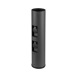 luminaire base M-POL 60 - POLE 53.4CM 2-fold, 4-pole, with socket, anthracite
