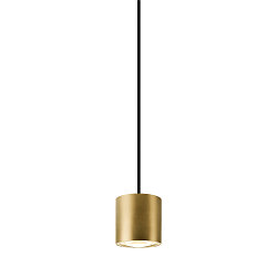 pendant luminaire OCULUS PHASE DTW PVD round, Dim-To-Warm, adjustable IP20, brushed brass dimmable