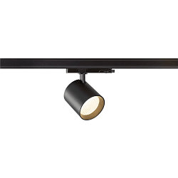 3-phase luminaire TRACKSPOT C 29 36� adjustable, switchable IP20, black, lacquered 
